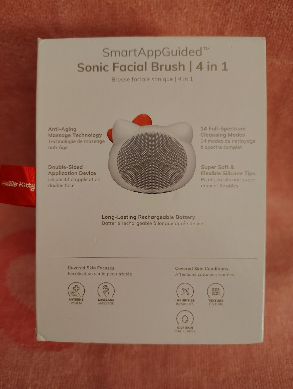 Hello Kitty x GESKE Smart App Guided 4 In 1 Sonic Facial Brush - Picture 10 of 13